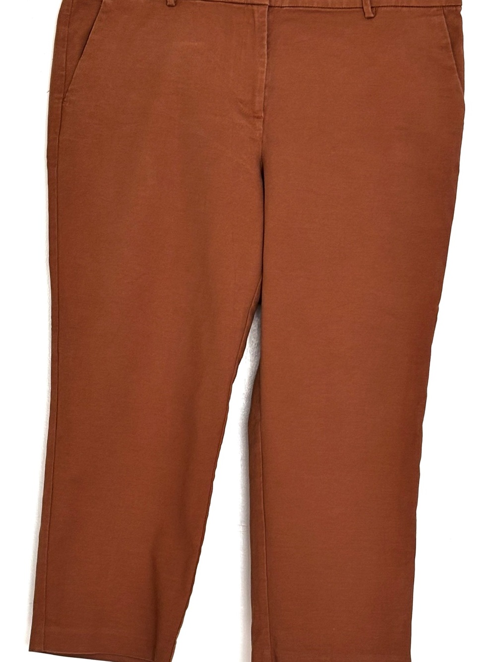 LOFT Riviera Slim Pants Cocoa Powder Size 14 Petite - Picture 3 of 5